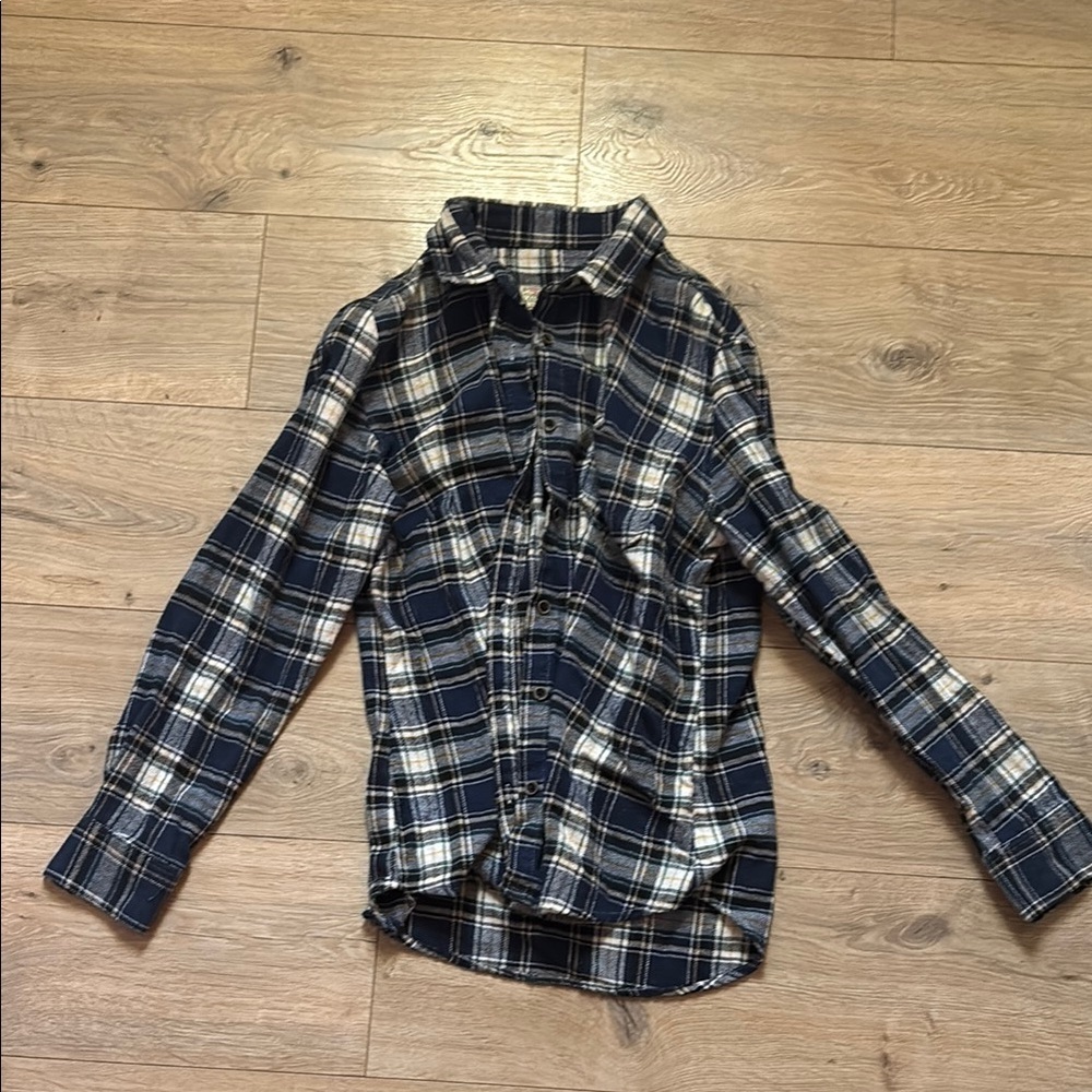 Jachs Girlfriend Plaid Button-Up Shirt
